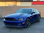 2013 Ford Mustang GT Premium CS 2dr Coupe Blue, California Special