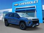 2024 Chevrolet Traverse Blue, new