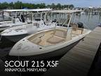 2022 Scout 215 XSF Boat for Sale