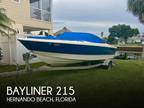2005 Bayliner 215 Boat for Sale