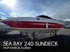 24 foot Sea Ray 240 Sundeck