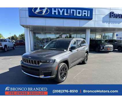 2021 Jeep Grand Cherokee L Limited 4x4 is a Grey 2021 Jeep grand cherokee SUV in Boise ID