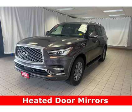 2024 Infiniti QX80 LUXE AWD is a Grey 2024 Infiniti QX80 SUV in Dubuque IA