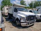 Salvage 2016 Ford F750 DUMP TRUCK for Sale
