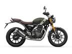 2024 Triumph Scrambler 400 X Matte Khaki Green / Fusi Motorcycle for Sale