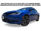 2015 Chrysler 200 Blue, 76K miles