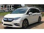 2018 Honda Odyssey ELITE 91k miles & clean Carfax report. Serious inquiries only