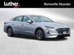 2023 Hyundai Sonata Hybrid Silver, 4K miles