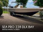 2019 Sea Pro 228 Dlx Bay Boat for Sale