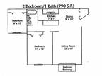 421-470 Buckingham Drive - 2 Bedrooms, 1 Bathroom