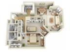 The Greenhouse Apartments - 2 Bedroom, Plan D