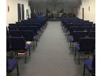 Church sanctuary and fellowship hall available for rent for special events