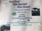 New Year! New Specials! New Home!