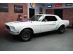 1968 Ford Mustang 1968 Ford Mustang 22062 Miles Wimbledon White Convertible 302