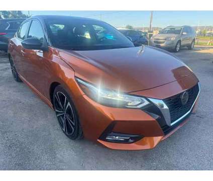 2021 Nissan Sentra for sale is a Orange 2021 Nissan Sentra 2.0 Trim Car for Sale in Houston TX