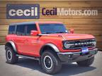2023 Ford Bronco Red, 16K miles