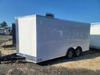 2024 Nationcraft 8x16 enclosed cargo trailer economy series