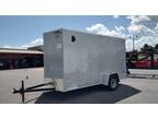 2024 Look Trailers 6X12 STDLX Cargo Trailer Ramp +6