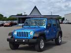 2010 Jeep Wrangler Unlimited Blue, 156K miles