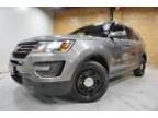 2017 Ford Explorer Police AWD Red/Blue Visor and LED Lights and Siren 2017 Ford