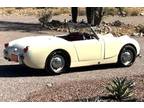 1959 Austin-Healey Sprite White, 782 miles