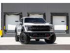 2024 Ford F150 Raptor R 68 Miles Avalanche Grey Tough Bed Spray in Liner Tinted