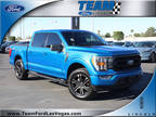 2021 Ford F-150 Blue, 19K miles