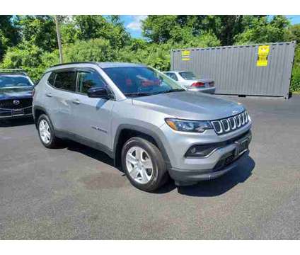 2022 Jeep Compass Latitude 4x4 is a Silver 2022 Jeep Compass Latitude SUV in Plainfield CT