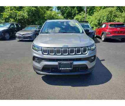 2022 Jeep Compass Latitude 4x4 is a Silver 2022 Jeep Compass Latitude SUV in Plainfield CT