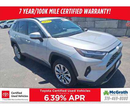 2023 Toyota RAV4 Limited is a Silver 2023 Toyota RAV4 Limited SUV in Dubuque IA