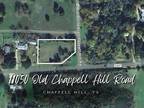 Plot For Sale In Chappell Hill, Texas