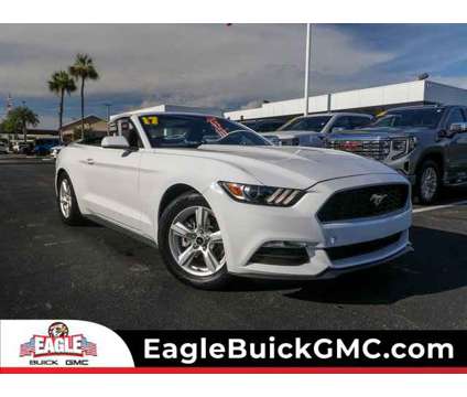 2017 Ford Mustang V6 is a White 2017 Ford Mustang V6 Car for Sale in Homosassa FL