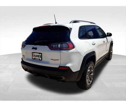 2021 Jeep Cherokee Trailhawk 4X4 is a White 2021 Jeep Cherokee Trailhawk SUV in Quincy IL