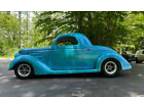 1936 Ford Model 68 Street Rod 1936 Ford Model 68 Coupe Blue RWD Automatic Street