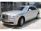 2012 Rolls-Royce Ghost 2012 Rolls-Royce Ghost Silver 12 Automatic 25860 Miles