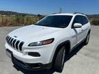 2014 Jeep Cherokee Limited SUV 3 2L V6 White, NAVIGATION, LEATHER, LOW MILES