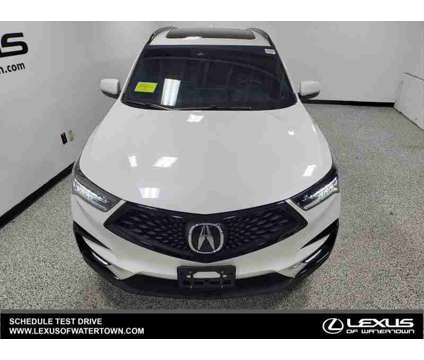 2021 Acura RDX A-Spec Package SH-AWD is a Silver, White 2021 Acura RDX A-Spec SUV in Watertown MA