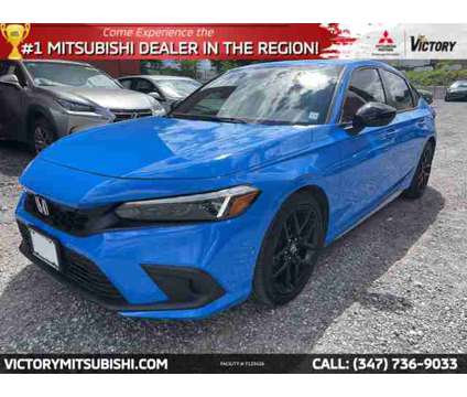 2023 Honda Civic Sport is a Blue 2023 Honda Civic Sport Hatchback in Bronx NY