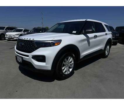 2021UsedFordUsedExplorerUsed4WD is a White 2021 Ford Explorer Car for Sale in Hawthorne CA