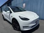 2021 Tesla Model Y Performance AWD White, 1 Owner Clean Carfax Extremely Low