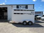 2025 Shadow 2 Horse Bumper Pull Trailer 2 horses