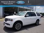 2015 Lincoln Navigator SilverWhite, 98K miles