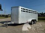 2022 Featherlite ~LIGHTLY USED~ 2022 FEATHERLITE 17’ Stock 2 horses