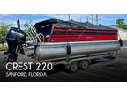 Crest Classic LX 220 SLRC Tritoon Boats 2022
