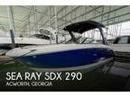 29 foot Sea Ray SDX 290