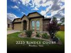 2223 Rindle Ct, Brenham, TX 77833