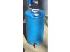 15 gallon barrel/drum with spigot (Jasper, Ga)