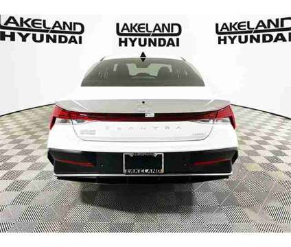 2024 Hyundai Elantra Limited is a White 2024 Hyundai Elantra Limited Sedan in Lakeland FL
