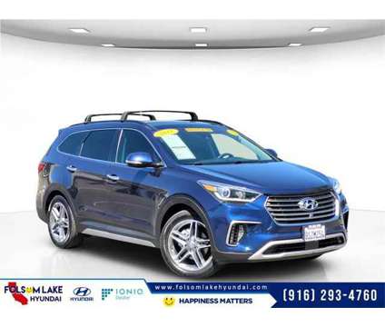 2017 Hyundai Santa Fe Limited Ultimate is a Blue 2017 Hyundai Santa Fe Limited SUV in Folsom CA