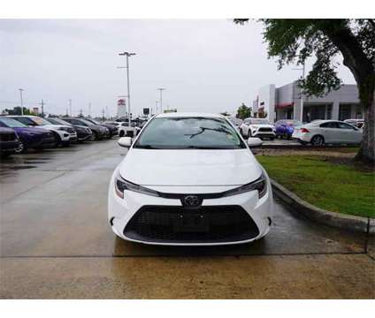 2022 Toyota Corolla LE is a White 2022 Toyota Corolla LE Sedan in Hammond LA